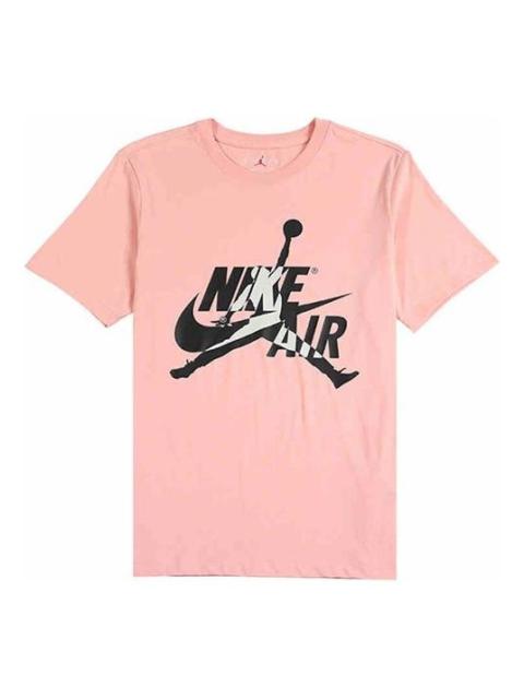 Jordan Air Jordan Jumpman logo Sports short sleeve Men Pink BV5906-623