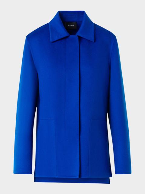 AKRIS Laars Double-Face Cashmere Jacket