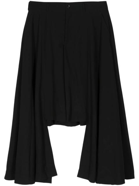 Side Pleated Extension Pants