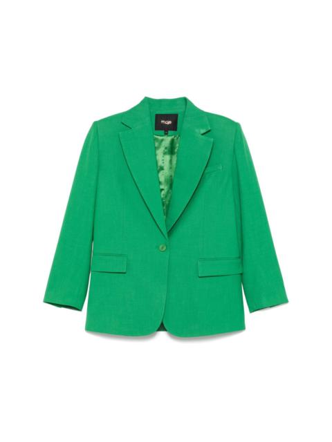 maje single-breasted blazer