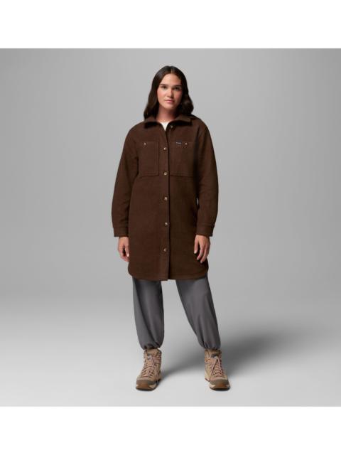 Columbia Women's Wildest Venture Long Fleece Coat