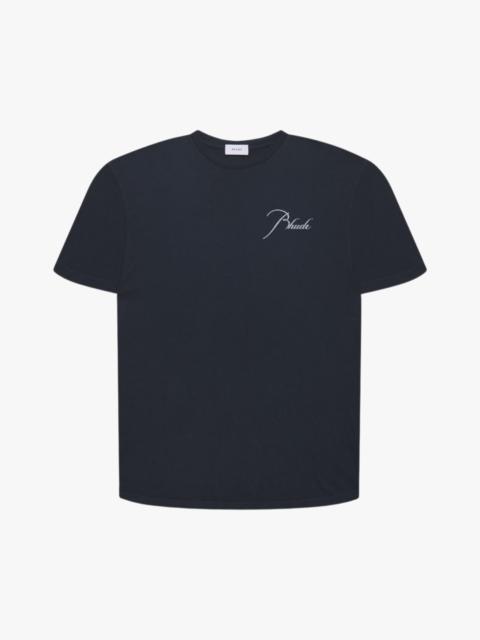 Rhude "LETS RAGE" RH AUTOGRAPH TEE
