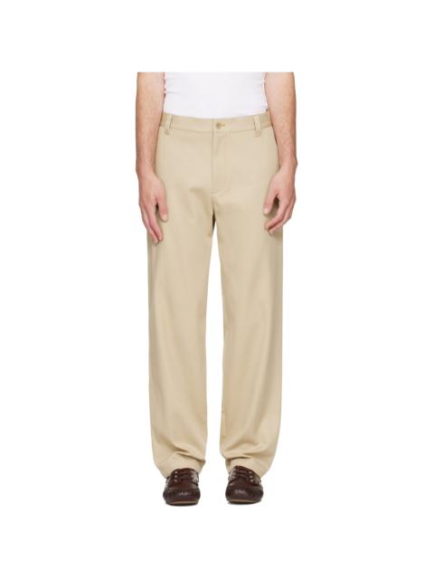 A.P.C. Beige Lawrence Trousers