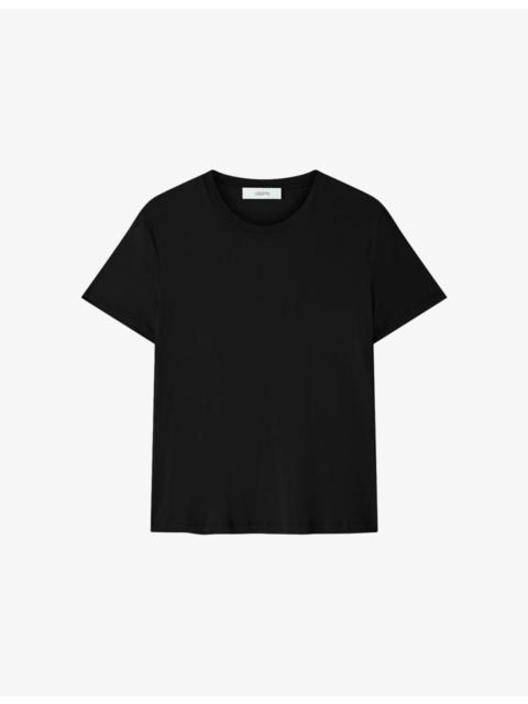 JOSEPH Livia Short-Sleeved Cotton-Jersey T-Shirt