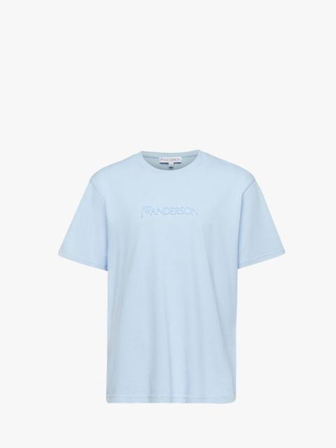 JW Anderson LOGO EMBROIDERY T-SHIRT | REVERSIBLE