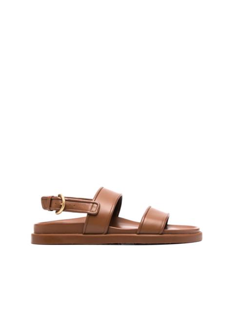 Gianvito Rossi double-strap leather sandals