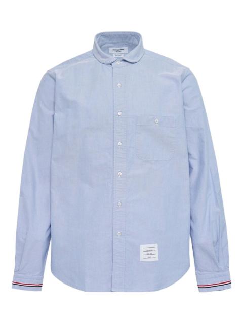 Thom Browne collared long-sleeve shirt