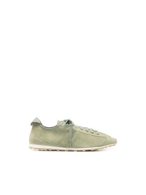 JACQUEMUS The Tennis suede lace-up sneakers