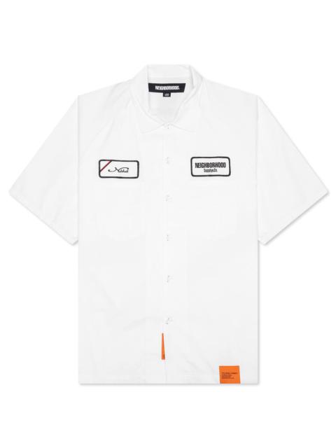 NEIGHBORHOOD CLASSIC WORK S/S SHIRT 2 - WHITE