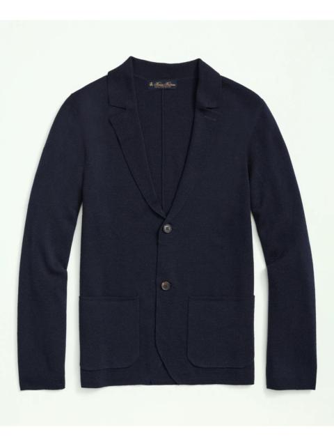 Brooks Brothers Ultimate Merino Wool Sweater Blazer