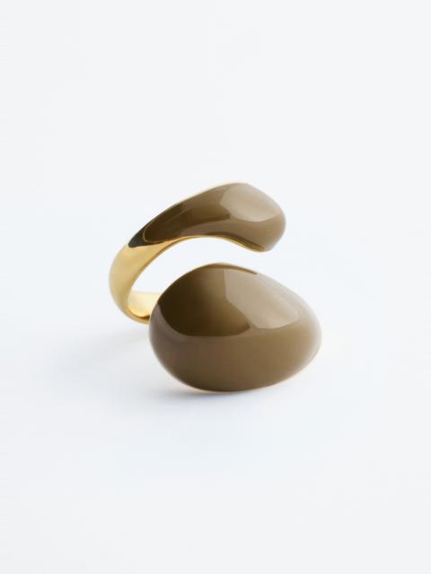 & Other Stories Double-Twist Sculptural Ring