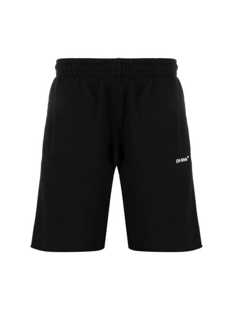 Off-White Caravaggio Diag track shorts