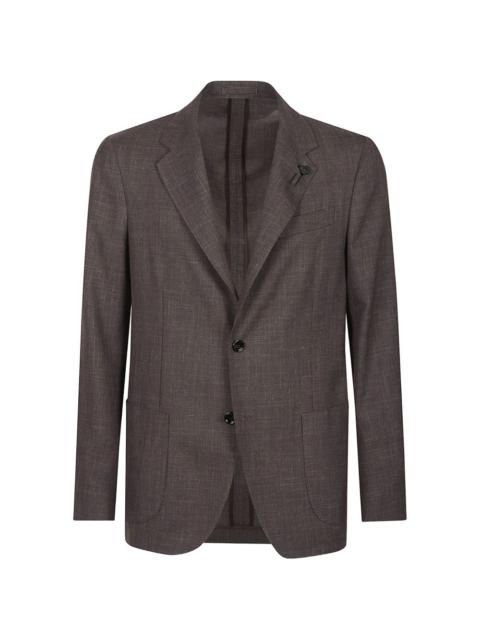 LARDINI buttoned blazer