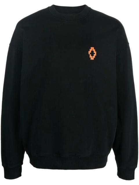 fringed-detailing crew neck sweatshirt