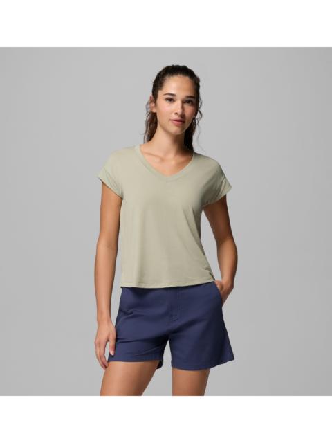 Columbia Women's Daniela Falls V-Neck Short Sleeve T-Shirt