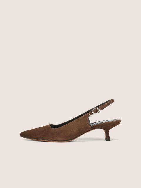 Vince Sabra Suede Slingback Heel