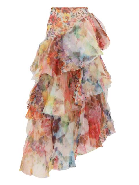 Zimmermann LUNA FANNED MAXI SKIRT