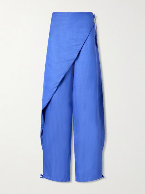 Polo Ralph Lauren Tie-detailed Woven Balloon Pants