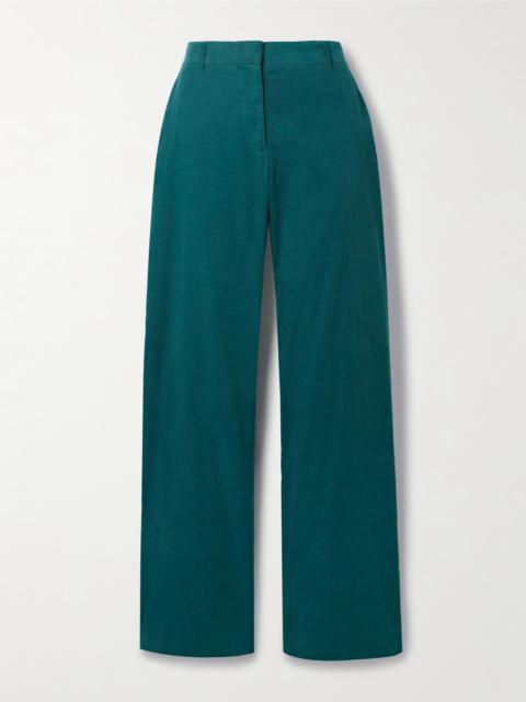 LA LIGNE Alain Cotton-corduroy Wide-leg Pants