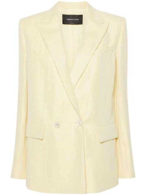 FABIANA FILIPPI peak-lapels double-breasted blazer