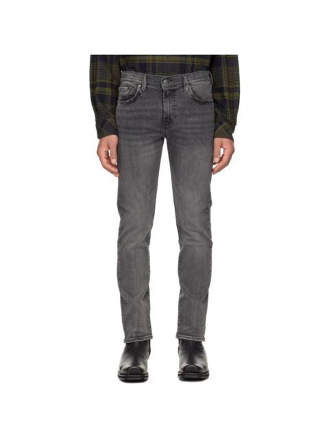 Gray 502 Taper Jeans