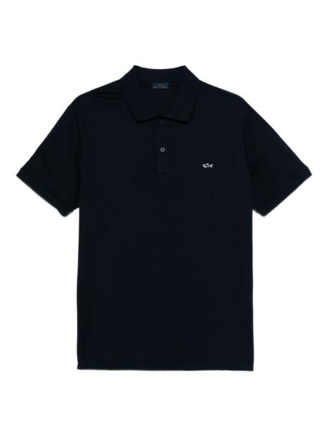 Paul & Shark embroidered logo polo shirt