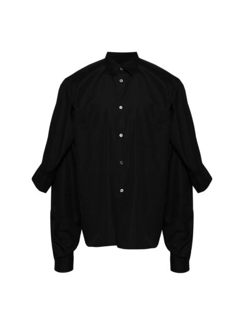 Comme des Garçons Homme Plus double-sleeved shirt