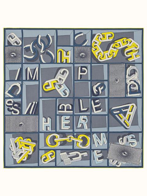 Hermès Impoossiiible scarf 100
