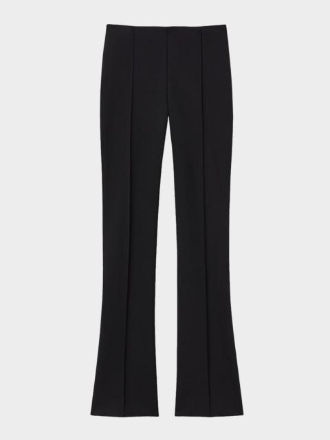 Lafayette 148 New York Gramercy Acclaimed Stretch Jersey Flare-Leg Pants