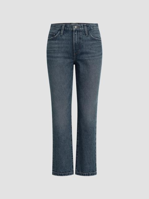 Favorite Daughter Women's The Dot Mid-Rise Straight Ankle Jeans - Charlestown