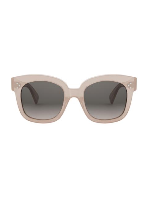 CELINE Women's 54MM Square Cat-Eye Sunglasses - Gradient Brown