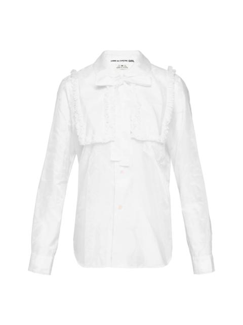 Comme des Garçons GIRL Polyester Taffeta Blouse