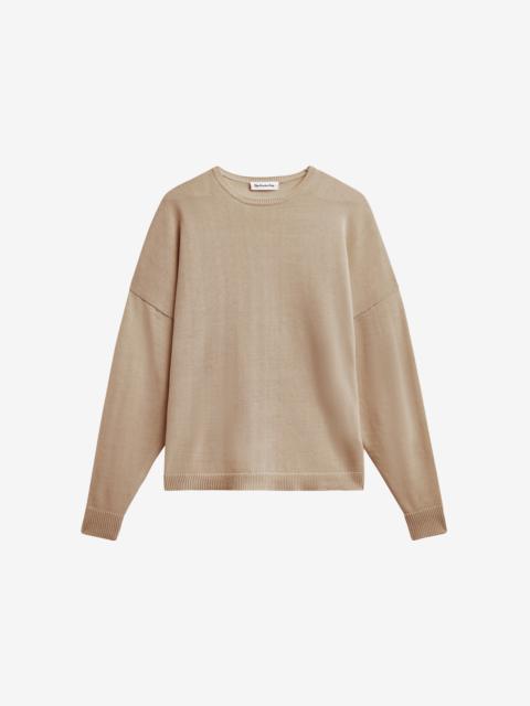The Frankie Shop Basel Crew Neck Sweater - Beige