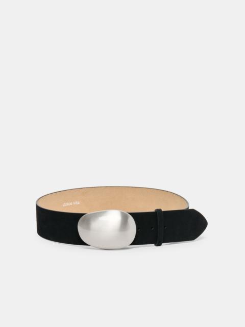 dolce vita BUBBLE BUCKLE BELT BLACK NICKLE