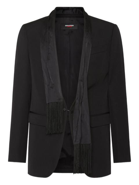 DSQUARED2 Dsquared2 X Magliano Attached-scarf Blazer