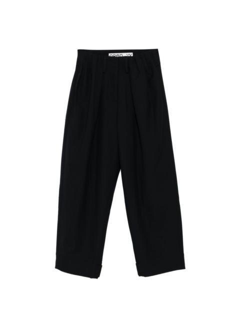 OPEN YY gathered trousers