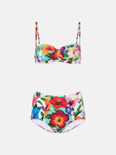 Dolce & Gabbana Floral bikini