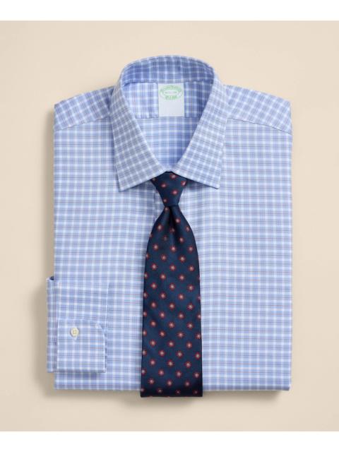 Brooks Brothers Brooks Brothers Explorer Collection Non-Iron Twill Ainsley Collar, Check Dress Shirt