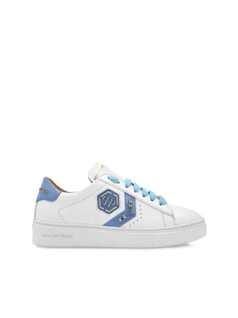 PHILIPP PLEIN Arrow Force leather sneakers