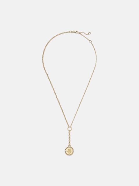 FOUNDRAE Infinite Gratitude 18kt gold necklace with diamonds