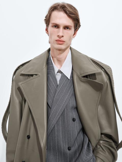 Bottega Veneta Leather Coat