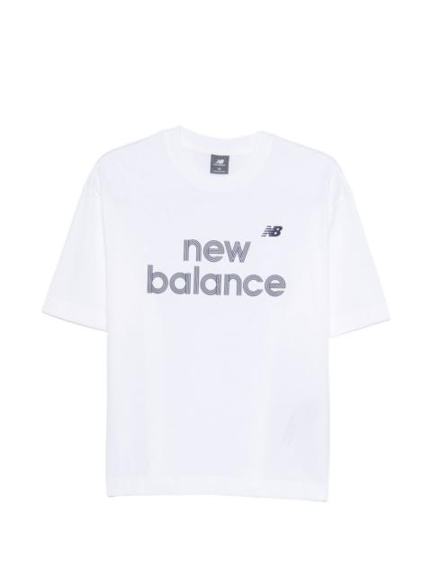New Balance logo-print T-shirt