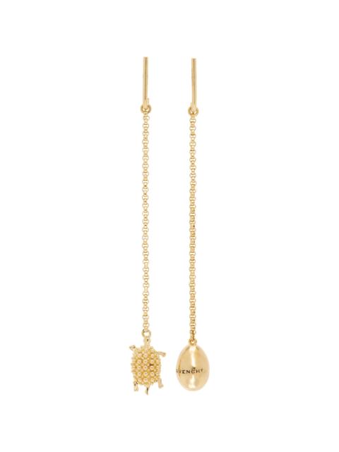 Givenchy Lucky Charms Asymmetric Earrings