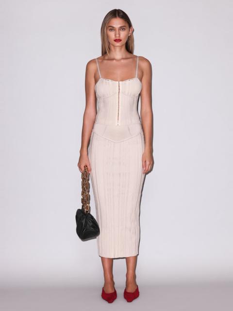 Fleur du Mal Rib Maxi Skirt