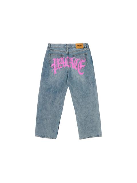 PALACE Palace El Script P90 Baggy Jean Stone Wash