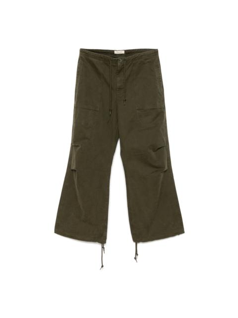 entire studios cotton wide-leg trousers