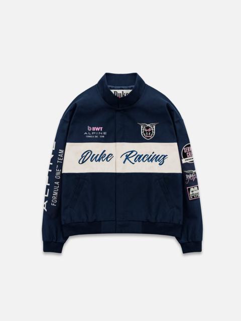 DUKE + DEXTER Alpine Formula One Team Navy Racing Jacket