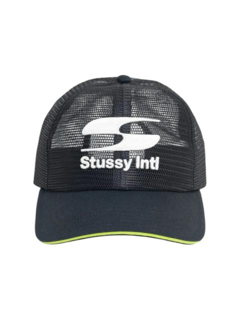 Stüssy Stussy Mid-Depth Moto S Mesh Trucker Cap Black