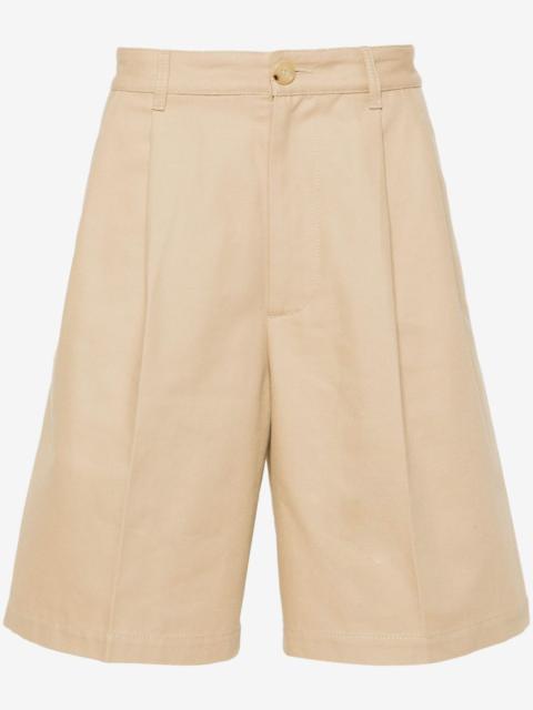 GUCCI logo-embroidered bermuda shorts