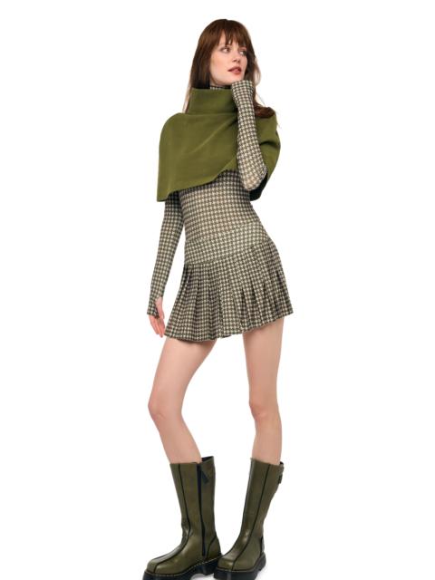 NORMA KAMALI PLEATED PICKLEBALL SKIRT